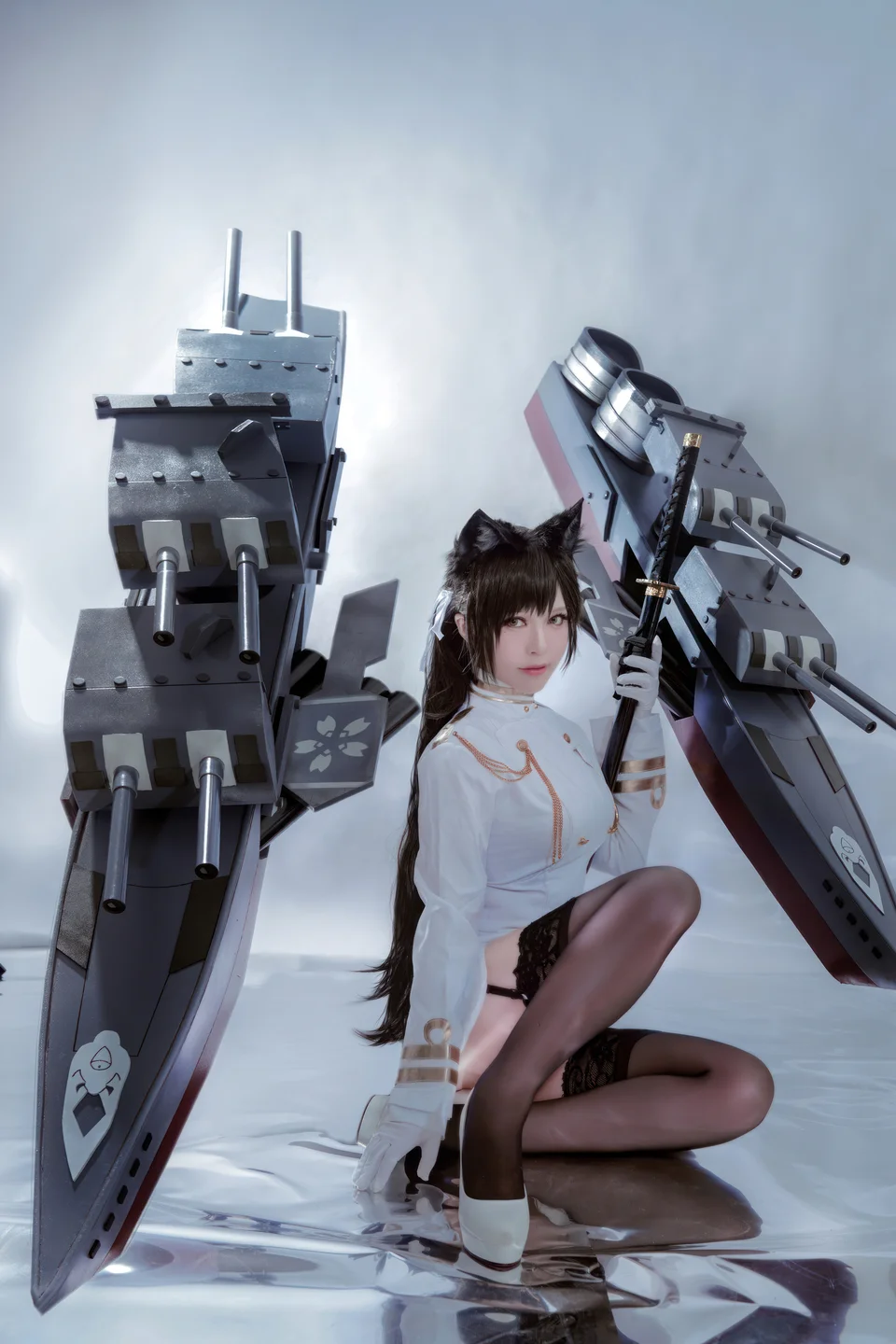 半半子 - No.098 碧蓝航线 爱宕 [45P-338MB] tg@simisebaisi 【丝足阁】015.webp